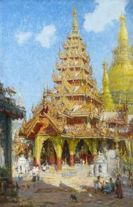 Colin Campbell Cooper - Shwe Dagon Pagoda, Burma