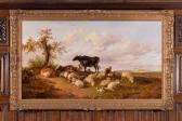 COOPER Thomas Sidney Cattle And Sheep Resting By The Kent Coast COOPER Thomas Sidney Cattle And Sheep Resting By The Kent Coast