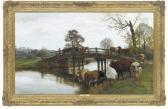COOPER William Sidney Dedham Bridge COOPER William Sidney Dedham Bridge