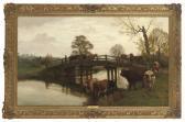 COOPER William Sidney Dedham Bridge COOPER William Sidney Dedham Bridge