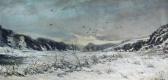 COOSEMANS Joseph Theodore Winter Landscape COOSEMANS Joseph Theodore Winter Landscape