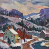 COPPEDGE Fern Isabel Winter Landscape, Sunset COPPEDGE Fern Isabel Winter Landscape, Sunset