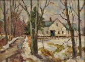 COREY Bernard Old House In Winter COREY Bernard Old House In Winter
