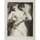 CORINTH Lovis Der Kuss (the Kiss) CORINTH Lovis Der Kuss (the Kiss)