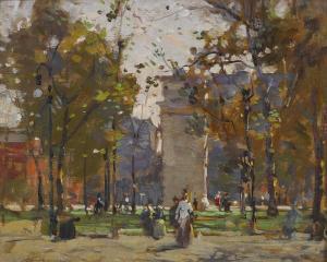 Paul Cornoyer - Washington Square