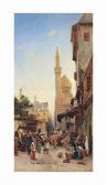 CORRODI Herman David Salomon A Market In Cairo CORRODI Herman David Salomon A Market In Cairo