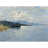 CORRODI Herman David Salomon Dalmatinische Küste Mit Segelschiffen CORRODI Herman David Salomon Dalmatinische Küste Mit Segelschiffen