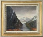 CORSHAMMAR Åke "svarta Stupet", Trollfjorden, Norge, Signerad Corshammar 51 CORSHAMMAR Åke "svarta Stupet", Trollfjorden, Norge, Signerad Corshammar 51