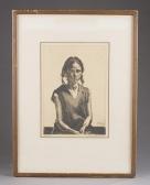 COSTIGAN John Edward Rosela. Portrait Of A Girl COSTIGAN John Edward Rosela. Portrait Of A Girl