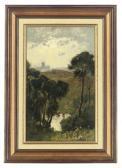 COTMAN Frederick George Canterbury From The Downs COTMAN Frederick George Canterbury From The Downs