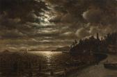 COULTER William Alexander Northern California Cove In The Moonlight COULTER William Alexander Northern California Cove In The Moonlight