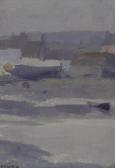 COUSE Eanger Irving Four Plein Air Oil Studies Of Etaples In Pais-de-calais, Picarday COUSE Eanger Irving Four Plein Air Oil Studies Of Etaples In Pais-de-calais, Picarday