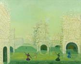 COUTAUD Lucien Troisieme Vue De Venise, Aux Neuf Gondoles COUTAUD Lucien Troisieme Vue De Venise, Aux Neuf Gondoles