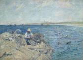 COVENTRY Robert McGown Mending The Lobster Creels COVENTRY Robert McGown Mending The Lobster Creels