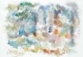 COWLEY Reta Madeline Untitled - Colourful Abstract Landscape COWLEY Reta Madeline Untitled - Colourful Abstract Landscape