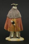 COZZI Figure Of Masked Bearded Man COZZI Figure Of Masked Bearded Man