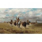 CRAIG Charles Indians Hunting Buffalo CRAIG Charles Indians Hunting Buffalo