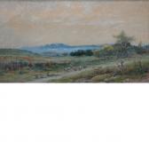 CRESSWELL William Nichol Herder And Dog In Landscape CRESSWELL William Nichol Herder And Dog In Landscape