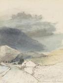 CRESWICK Thomas On The Road From Caernarvon To Llanberis, North Wales CRESWICK Thomas On The Road From Caernarvon To Llanberis, North Wales