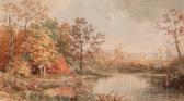 CROPSEY Jasper Francis Lake View In Fall CROPSEY Jasper Francis Lake View In Fall