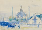 CROSS Henri Edmond La Porte Principale De L'exposition Universelle CROSS Henri Edmond La Porte Principale De L'exposition Universelle