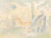 CROSS Henri Edmond Les Nourrices Aux Champs-élysées CROSS Henri Edmond Les Nourrices Aux Champs-élysées