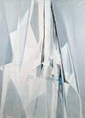 CSATO Georges Untitled - Abstract In White, Grey And Blue CSATO Georges Untitled - Abstract In White, Grey And Blue