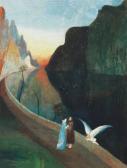 CSONTVARY KOSZTKA Tivadar Encounter Of Lovers (rendezvous), Around 1902 CSONTVARY KOSZTKA Tivadar Encounter Of Lovers (rendezvous), Around 1902