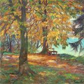 CUCUEL Edward Alfred Herbstlandschaft CUCUEL Edward Alfred Herbstlandschaft