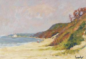 Edward Alfred Cucuel - The Beach At Rocky Point, Long Island