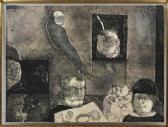 CUEVAS Jose Luis The Poet And His Family CUEVAS Jose Luis The Poet And His Family