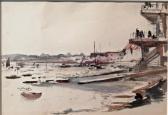 CUNDALL Charles Ernest Burnham On Crouch Regatta CUNDALL Charles Ernest Burnham On Crouch Regatta