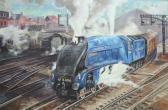 CUNEO Terence Tenison Lner A4 Streamlined Pacific No. 4496 Golden Shuttle CUNEO Terence Tenison Lner A4 Streamlined Pacific No. 4496 Golden Shuttle