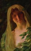 CURRAN Charles Courtney Study For Acadia CURRAN Charles Courtney Study For Acadia