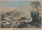 CURRIER Nathaniel American Winter Scenes CURRIER Nathaniel American Winter Scenes