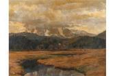 CURRY Robert Franz Voralpenlandschaft CURRY Robert Franz Voralpenlandschaft