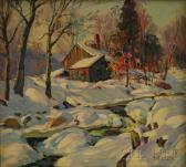CURTIN Thomas R. Sugar Shack In Winter CURTIN Thomas R. Sugar Shack In Winter