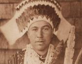CURTIS Edward Sherrif Tolowa Dancing Head-dress CURTIS Edward Sherrif Tolowa Dancing Head-dress