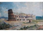 CURTIS George Vaughan Landscape With Amphitheatre CURTIS George Vaughan Landscape With Amphitheatre