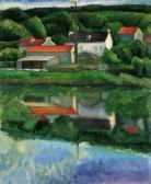 CZIGANY Dezso Landscape Near Paris, About 1935 CZIGANY Dezso Landscape Near Paris, About 1935