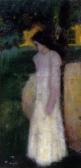 CZIGANY Dezso Woman In A White Dress CZIGANY Dezso Woman In A White Dress
