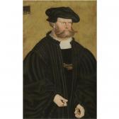 DÖRING Hans Portrait Of Graf Phillip Von Solms, Standing Half-length In Black, With A Black Hat, At The Age Of Fifty-one DÖRING Hans Portrait Of Graf Phillip Von Solms, Standing Half-length In Black, With A Black Hat, At The Age Of Fifty-one