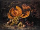 DöRING-KESSLER Susanne Untitled - Still Life Of Canteloupe And Grapes DöRING-KESSLER Susanne Untitled - Still Life Of Canteloupe And Grapes