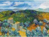 D AGUILAR Paul Continental Landscape With Farm Buildings Amongst Trees D AGUILAR Paul Continental Landscape With Farm Buildings Amongst Trees
