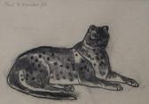 D AGUILAR Paul Study Of A Wild Cat D AGUILAR Paul Study Of A Wild Cat