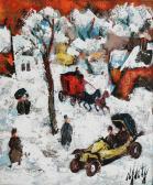 D ANTY Henry Maurice Promenade En Hiver D ANTY Henry Maurice Promenade En Hiver