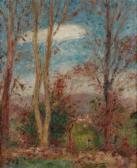 D ESPAGNAT Georges Paysage D'automne D ESPAGNAT Georges Paysage D'automne
