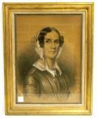 D ALMAINO G Portrait Of Woman With Bonnet D ALMAINO G Portrait Of Woman With Bonnet