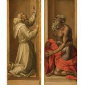 da PONTORMO Jacopo Carucci Saint Francis; The Penitent Saint Jerome da PONTORMO Jacopo Carucci Saint Francis; The Penitent Saint Jerome