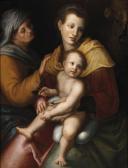 da PONTORMO Jacopo Carucci Umkreis Madonna Mit Kind Und Der Heiligen Anna da PONTORMO Jacopo Carucci Umkreis Madonna Mit Kind Und Der Heiligen Anna